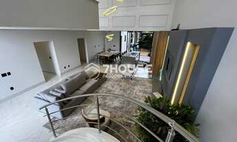 Imagem 4: Luxuosa casa condomínio santorini à venda em Paulínia-SP, Parque Brasil 500. 4 quartos, 4