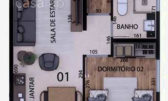 Imagem 5: Lançamento de apartamentos em Valinhos $278.104,38