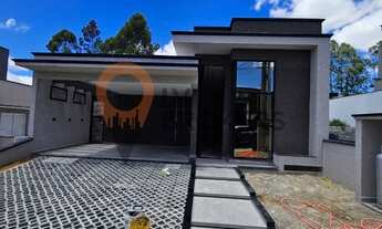 Imagem 2: CASA TÉRREA NO CONDOMINIO MOSAICO ESSENCE 3 SUITES PISCINA COM TELÃO SALÃO DE 103M