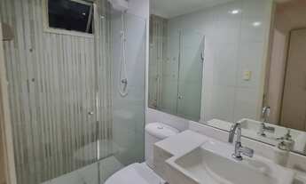 Imagem 7: Apartamento decorado no STIEP, com 86m2, 2 quartos suíte e dependência completa, com tota