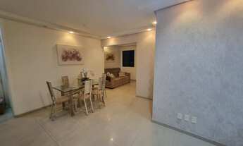 Imagem 1: Apartamento decorado no STIEP, com 86m2, 2 quartos suíte e dependência completa, com tota