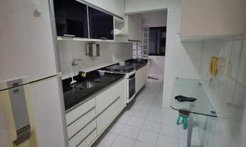 Imagem 2: Apartamento decorado no STIEP, com 86m2, 2 quartos suíte e dependência completa, com tota