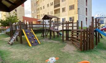 Imagem 4: Apartamento com 58m2, sendo 2/4, nascento e uma infra estrutura completa e segurança