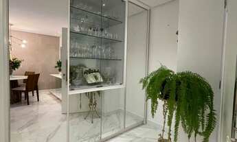 Imagem 3: Apartamento no GREENVILLE em Patamares, com 116m2, sendo 3 quartos com 1 suítes, varanda g