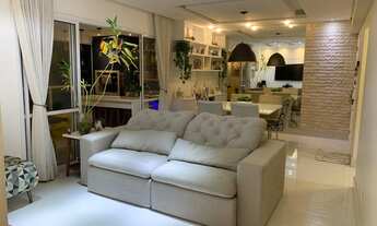 Imagem 5: Lindo apartamento com 110m2 no GREENVILLE, sendo 2 quartos com home e sala ampliada, 2 gar