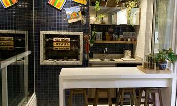 Imagem 7: Lindo apartamento com 110m2 no GREENVILLE, sendo 2 quartos com home e sala ampliada, 2 gar