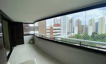 Imagem 4: Apartamento no Horto Florestal, com 164m2, sendo 4 suítes com 2 varandas, 3 vagas de garag