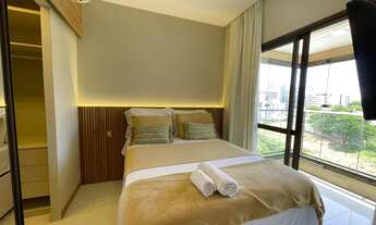 Imagem 5: Apartamento 1/4 sala com closet, varandas, porteira fechada, no melhor do Caminho das Árvo