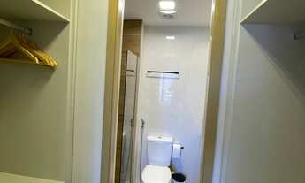 Imagem 2: Apartamento 1/4 sala com closet, varandas, porteira fechada, no melhor do Caminho das Árvo