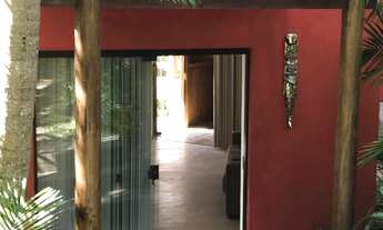 Imagem 6: Viva em um paraíso: casa mobiliada com córrego e árvores frutíferas em Garopaba-SC