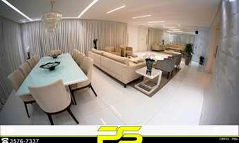 Imagem 4: CASA COM 4 DORMITÓRIOS À VENDA, 380 M² POR R$ 2.550.000 - ALTIPLANO CABO BRANCO - JOÃO PES