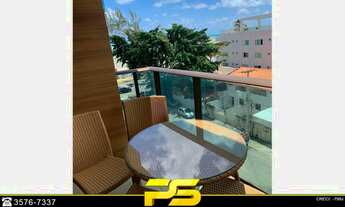 Imagem 2: APARTAMENTO MOBILIADO COM 2 DORMITÓRIOS À VENDA, 62 M² POR R$ 700.000 - CABO BRANCO - JOÃO