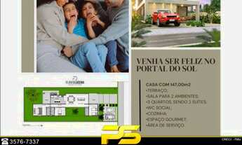 Imagem 3: CASA COM 3 DORMITÓRIOS À VENDA, 147 M² POR R$ 860.000 - PORTAL DO SOL - JOÃO PESSOA/PB #PE