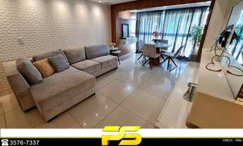 Imagem 3: APARTAMENTO COM 3 DORMITÓRIOS + DCE À VENDA, 153 M² POR R$ 1.299.000 - TAMBAÚ - JOÃO PESSO