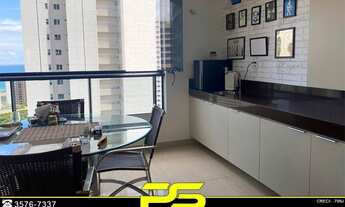 Imagem 2: APARTAMENTO COM 4 DORMITÓRIOS À VENDA, 216 M² POR R$ 1.550.000 - ALTIPLANO CABO BRANCO - J