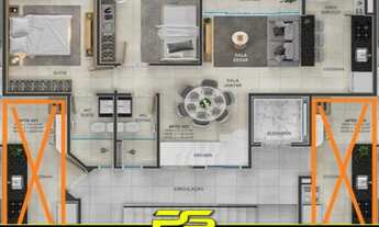 Imagem 5: APARTAMENTO DUPLEX COM 2 DORMITÓRIOS À VENDA, 56 M² POR R$ 416.000,00 - BANCÁRIOS - JOÃO P