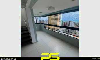 Imagem 2: COBERTURA COM 3 DORMITÓRIOS + DEP À VENDA, 357 M² POR R$ 950.000 - MANAÍRA - JOÃO PESSOA/P