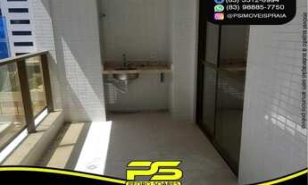 Imagem 7: APARTAMENTO COM 3 DORMITÓRIOS À VENDA, 99 M² POR R$ 790.000 - CABO BRANCO - JOÃO PESSOA/PB