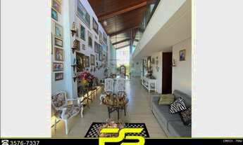 Imagem 5: CASA COM 4 DORMITÓRIOS + DCE À VENDA, 380 M² POR R$ 2.100.000 - PORTAL DO SOL - JOÃO PESSO