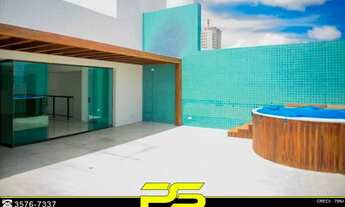 Imagem 2: COBERTURA DUPLEX COM 4 DORMITÓRIOS À VENDA, 320 M² POR R$ 1.100.000 - MANAÍRA - JOÃO PESSO