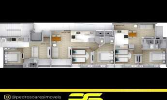 Imagem 5: APARTAMENTOS COM 1 E 2 DORMITÓRIOS À VENDA, 32 M² A 63 M² A PARTIR R$ 180.000 - TAMBAUZINH