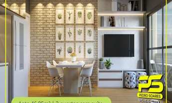 Imagem 4: APARTAMENTO COM 3 DORMITÓRIOS À VENDA, 57 M² POR R$ 225.550 - TAMBIÁ - JOÃO PESSOA/PB