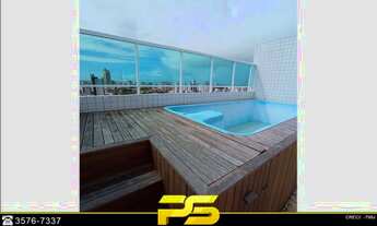 Imagem 4: COBERTURA COM 2 DORMITÓRIOS À VENDA, 71 M² POR R$ 600.000 - BESSA - JOÃO PESSOA/PB #PEDROS