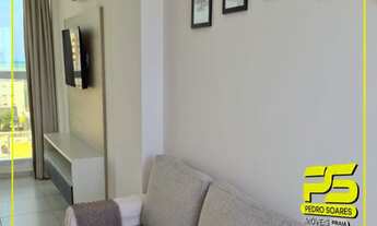 Imagem 5: FLAT COM 1 DORMITÓRIO À VENDA, 22 M² POR R$ 210.000 - PONTA DE CAMPINA - CABEDELO/PB#SOCOR