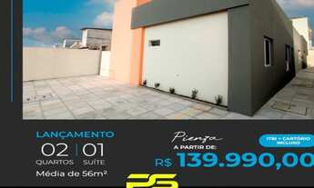 Imagem: CASA COM 2 DORMITÓRIOS À VENDA, 56 M²