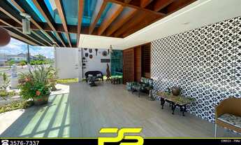 Imagem 3: CASA COM 4 DORMITÓRIOS + DCE À VENDA, 380 M² POR R$ 2.100.000 - PORTAL DO SOL - JOÃO PESSO