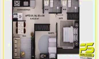 Imagem 6: APARTAMENTO COM 2 DORMITÓRIOS À VENDA, 40 M² POR R$ 116.000,00 - CRISTO REDENTOR - JOÃO PE