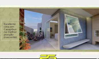 Imagem 3: CASA COM 2 DORMITÓRIOS À VENDA, 72 M² POR R$ 185.000,00 - CARAPIBUS - CONDE/PB