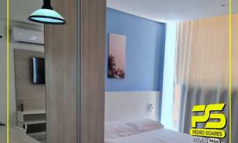 Imagem 6: FLAT COM 1 DORMITÓRIO À VENDA, 22 M² POR R$ 210.000 - PONTA DE CAMPINA - CABEDELO/PB#SOCOR