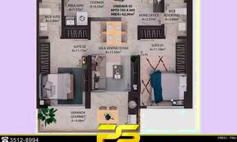 Imagem 6: APARTAMENTO COM 3 DORMITÓRIOS À VENDA, 90 M² POR R$ 865.000 - JARDIM OCEANIA - JOÃO PESSOA