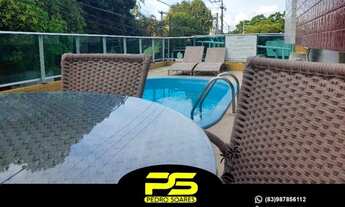 Imagem 3: FLAT COM 1 DORMITÓRIO À VENDA, 34 M² POR R$ 280.000,00 - CABO BRANCO - JOÃO PESSOA/PB