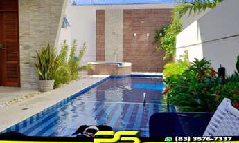 Imagem 4: CASA COM 4 DORMITÓRIOS À VENDA, 500 M² POR R$ 2.400.000 - CABEDELO - CABEDELO/PB