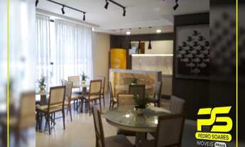 Imagem 3: APARTAMENTO COM 3 DORMITÓRIOS À VENDA, 76 M² POR R$ 480.000 - BESSA - JOÃO PESSOA/PB #SOCO