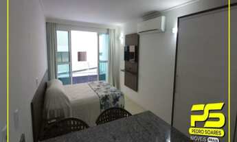Imagem 7: FLAT COM 1 DORMITÓRIO À VENDA, 30 M² POR R$ 280.000,00 - CABO BRANCO - JOÃO PESSOA/PB