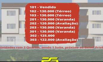 Imagem 2: APARTAMENTO COM 2 DORMITÓRIOS À VENDA, 55 M² PARTIR DE R$ 120.000 - GRAMAME - JOÃO PESSOA