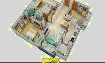 Imagem 2: APARTAMENTO COM 3 DORMITÓRIOS À VENDA, 66 M² POR R$ 215.000,00 - AEROCLUBE - JOÃO PESSOA/P