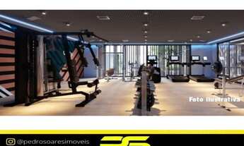 Imagem 3: FLAT COM 1 DORMITÓRIO À VENDA, 33 M² POR R$ 385.000,00 - CABO BRANCO - JOÃO PESSOA/PB