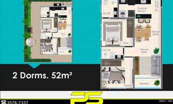 Imagem 7: APARTAMENTO COM 2 A 3 DORMITÓRIOS À VENDA, 51 A 78 M² PARTIR DE R$ 275.000 - BESSA - JOÃO