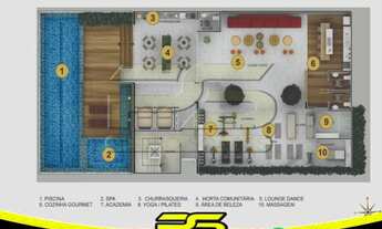 Imagem 2: APARTAMENTO COM 2 DORMITÓRIOS À VENDA, 62 M² POR R$ 413.272,20 - CABO BRANCO - JOÃO PESSOA