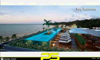 Imagem 2: REPASSO) FLAT À VENDA, 33 M² POR R$ 190.000 - CABO BRANCO - JOÃO PESSOA/PB #ALEX