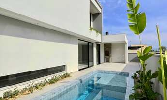 Imagem 4: Casa Alto Padrão com 03 Suítes e 04 Vagas em Condômino Caledônia Private Village em Cambor