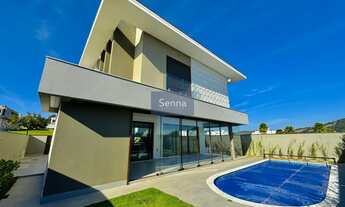 Imagem 3: Residência exclusiva em condomínio de luxo em Alphaville Jundiaí-SP: 3 suítes, 3 salas, 5