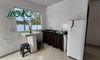 Imagem 3: Kitnet mobiliada Unidade 02, primeira locação, com um banheiro, quarto, sala e área de ser