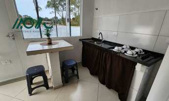 Imagem 5: Kitnet mobiliada Unidade 02, primeira locação, com um banheiro, quarto, sala e área de ser