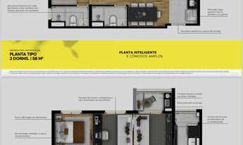 Imagem 2: Vision Colinas - Apto 1 ou 2 Dormitorios ( 1 Suite) - Lazer Completo - Sjc