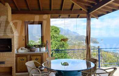 Imagem 5: CASA/SOBRADO À VENDA COM ESPETACULAR VISTA PARA O MAR, ÁREA GOURMET COM PISCINA E CHURRASQ